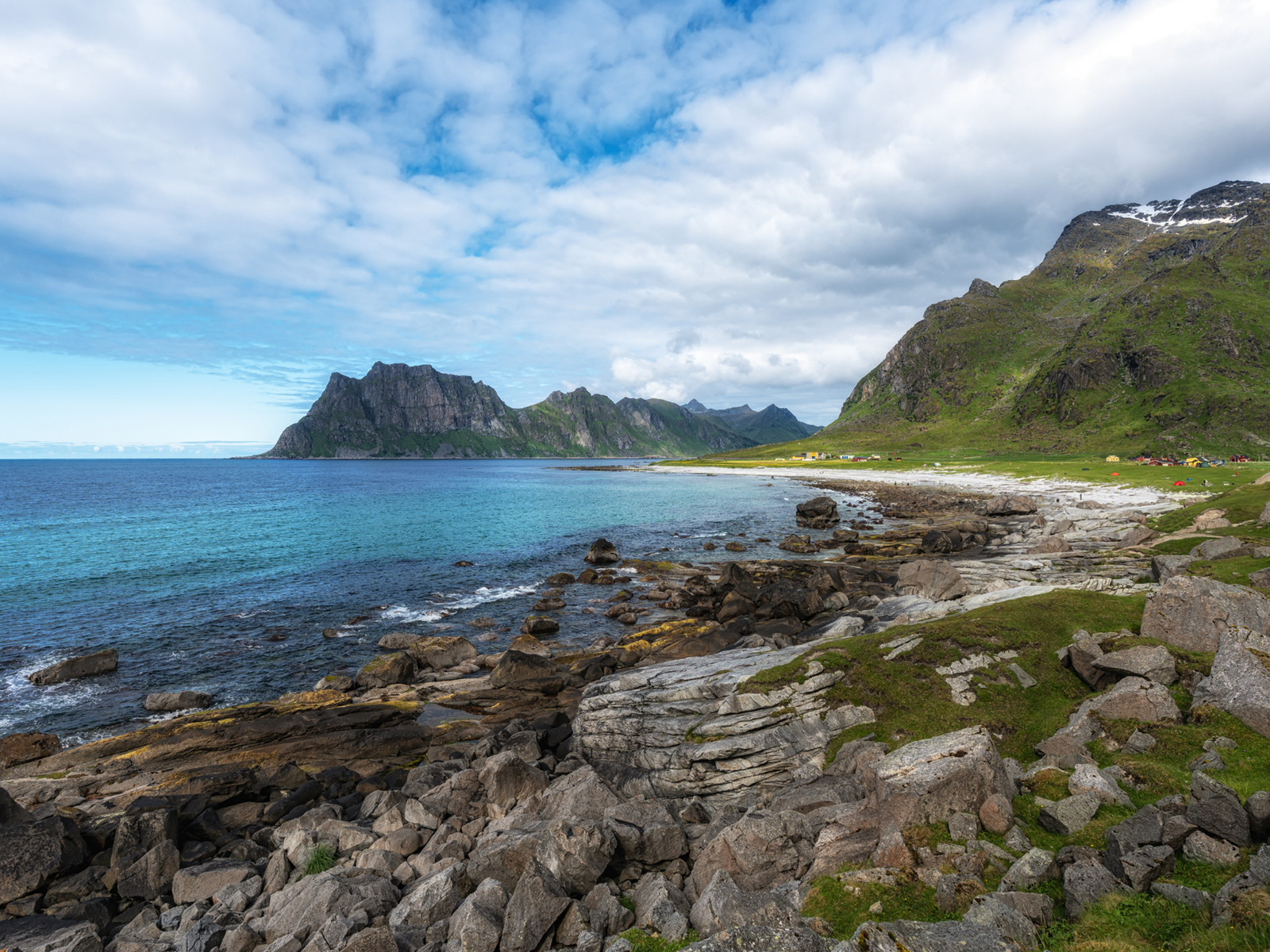 Uttakleiv Beach in Lofoten